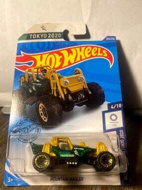 Hot Wheels Mountain Mauler Tokyo 2020 Sport Climbing Edition Die-Cast Car 4/10